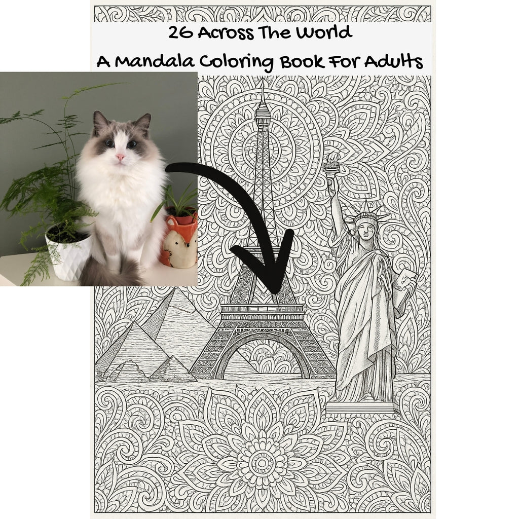 2G Across The World: A Mandala Coloring Book For Adults