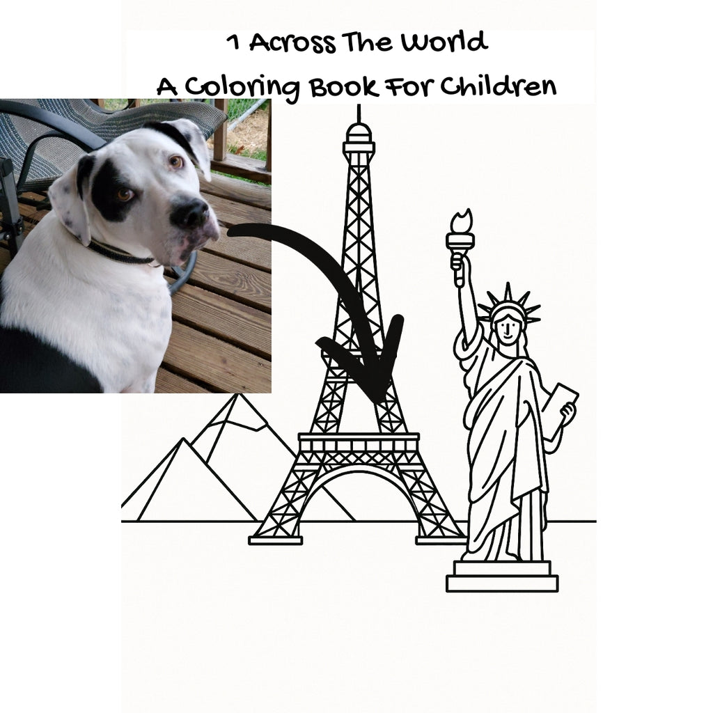 1 Across The World: A Coloring Book For Children