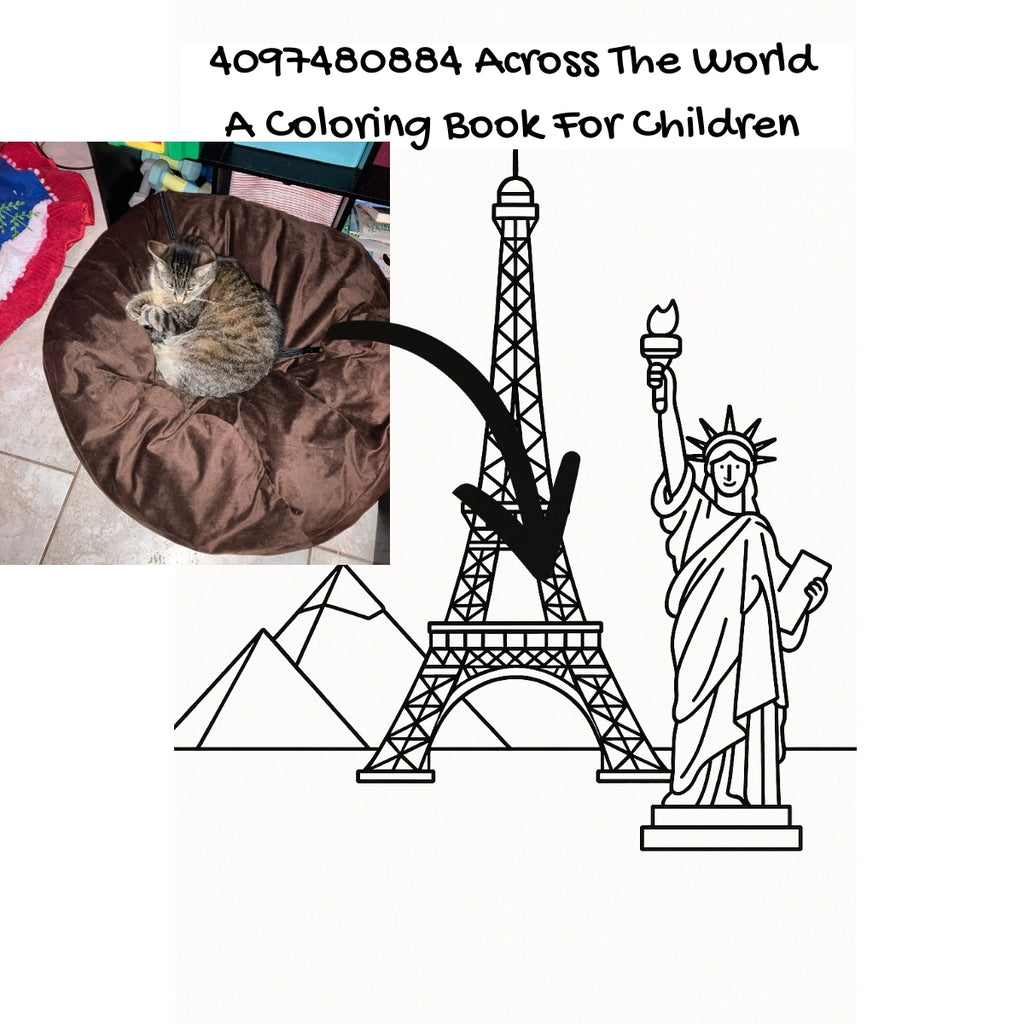 4097480884 Across The World: A Coloring Book For Children