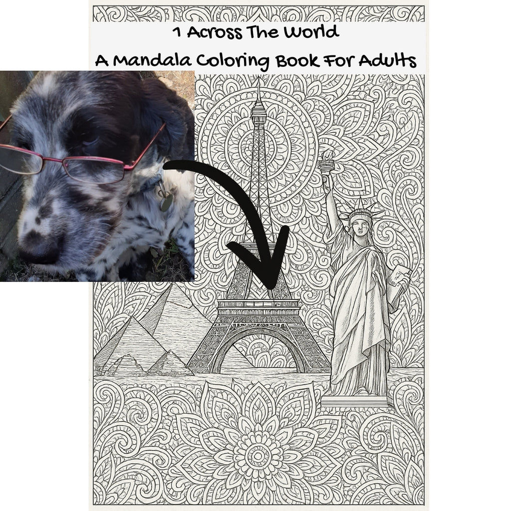 1 Across The World: A Mandala Coloring Book For Adults