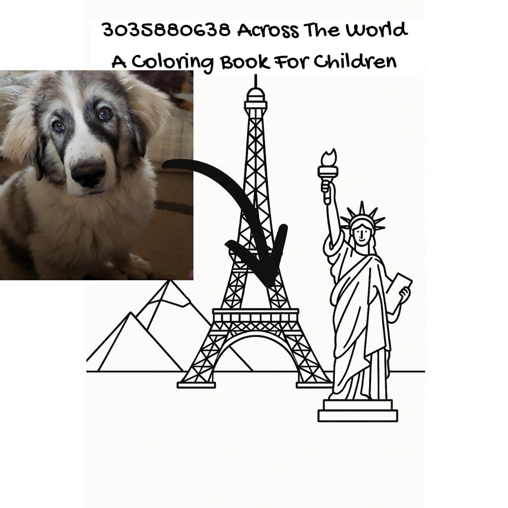 3035880638 Across The World: A Coloring Book For Children