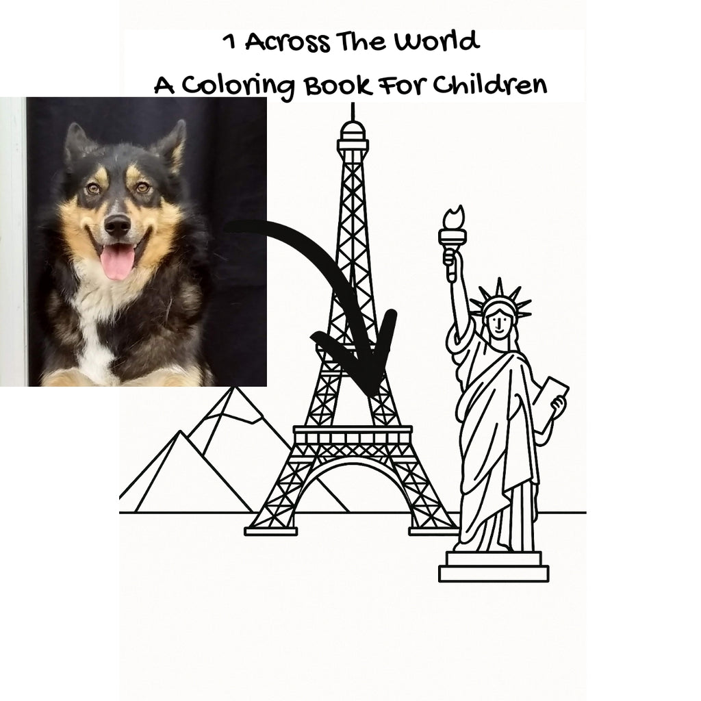 1 Across The World: A Coloring Book For Children