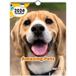 Amazing Pets Volume Eight: 2024 Wall Calendar (Published)