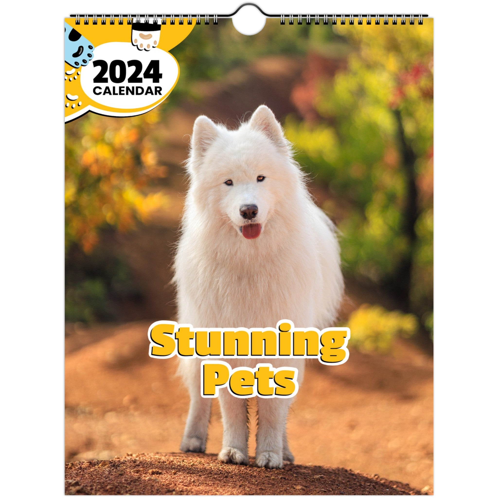 Stunning Pets: 2024 Wall Calendar (Canada)