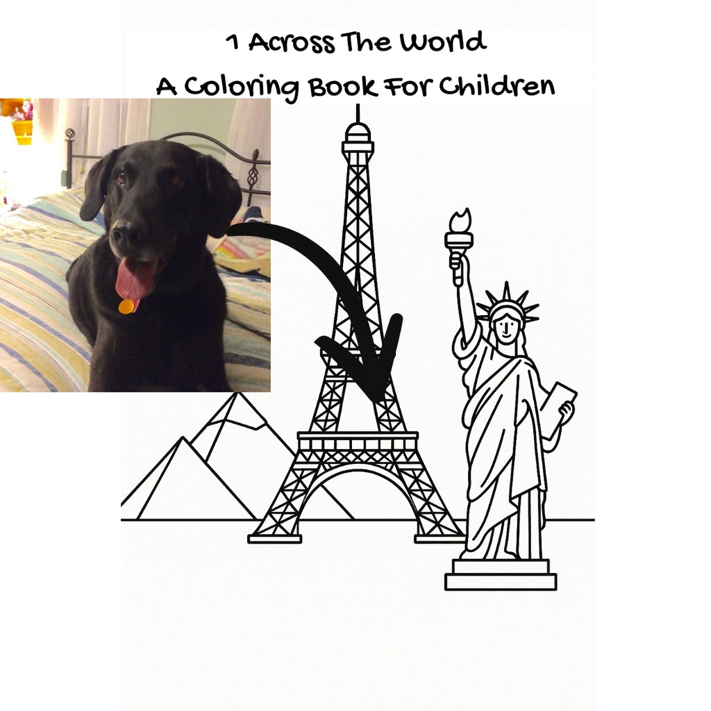 1 Across The World: A Coloring Book For Children