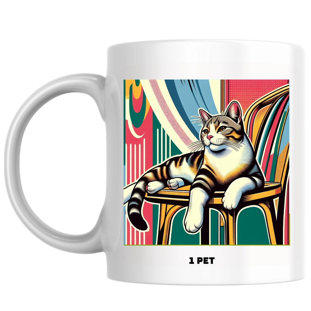 1 pet the Magnificent: Pop Art Coffee Mug