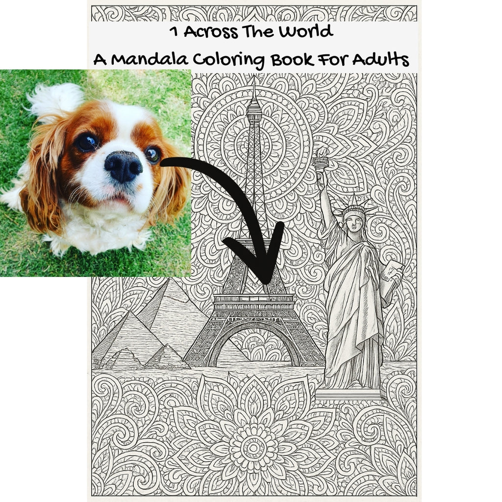 1 Across The World: A Mandala Coloring Book For Adults