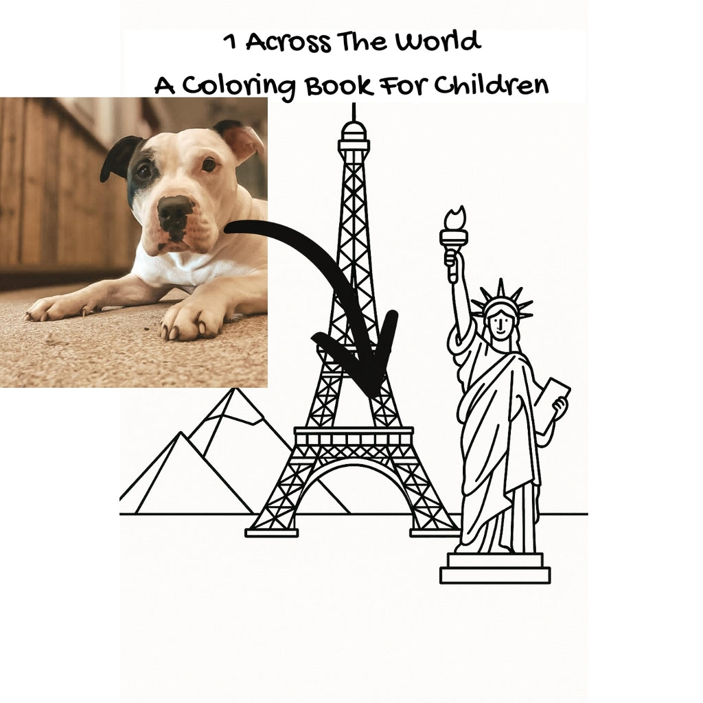 1 Across The World: A Coloring Book For Children