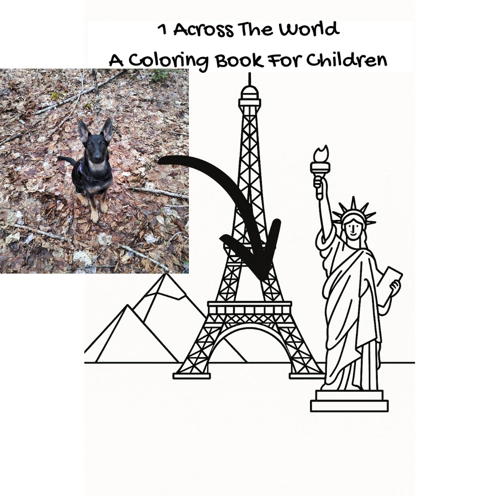 1 Across The World: A Coloring Book For Children