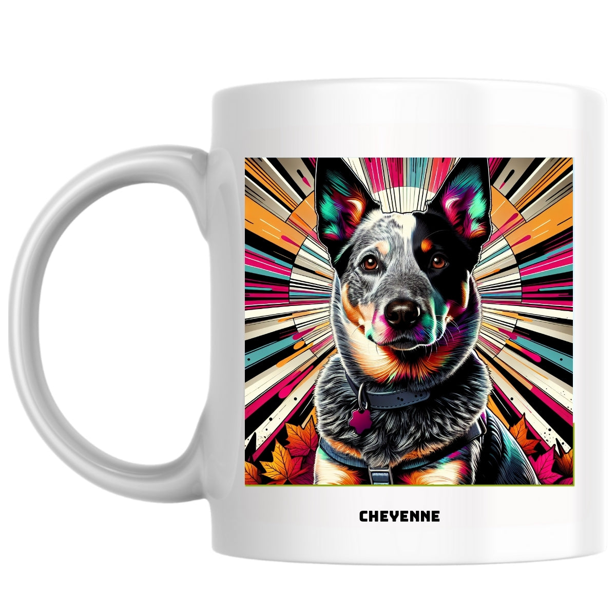 Cheyenne the Magnificent: Pop Art Coffee Mug