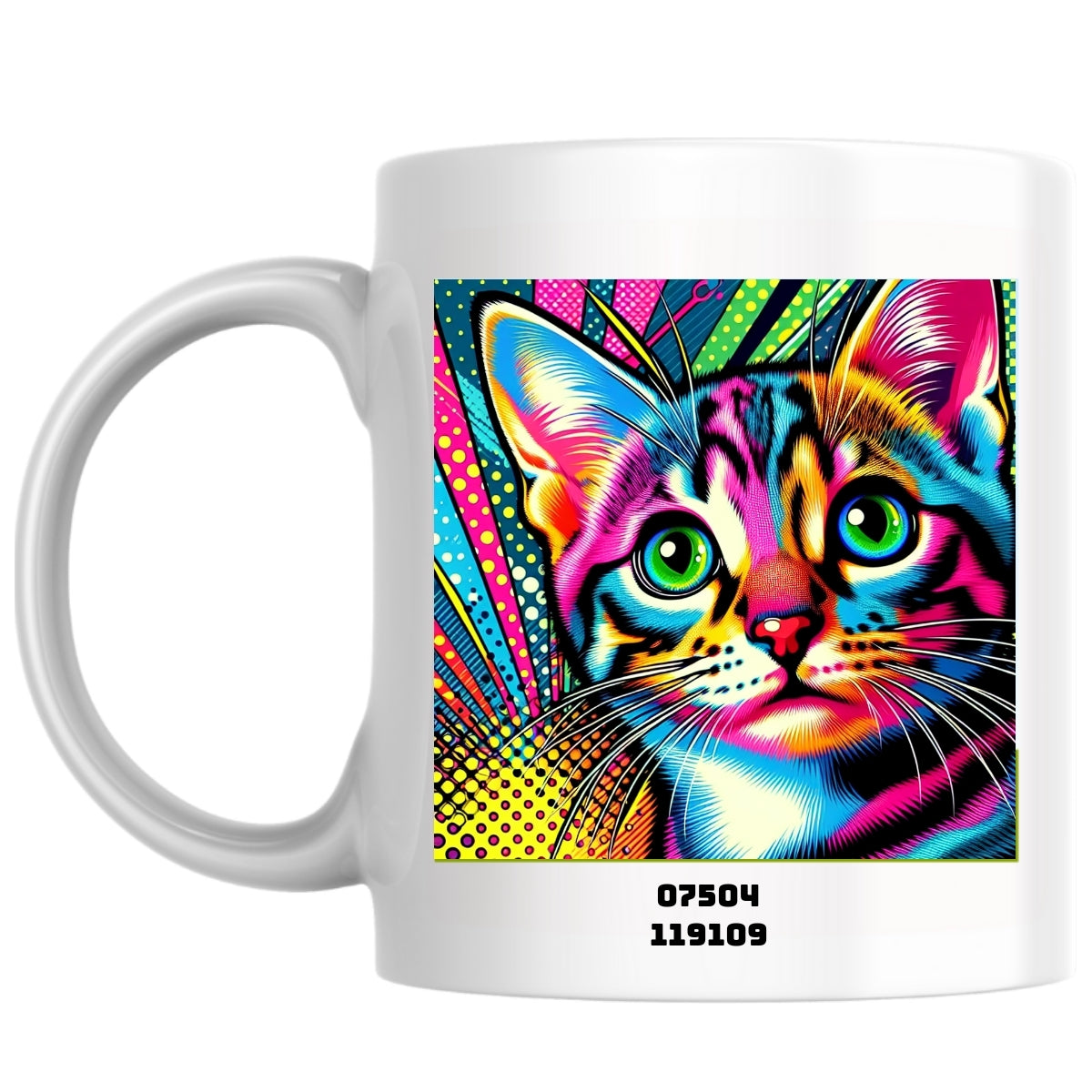 07504 119109 the Magnificent: Pop Art Coffee Mug
