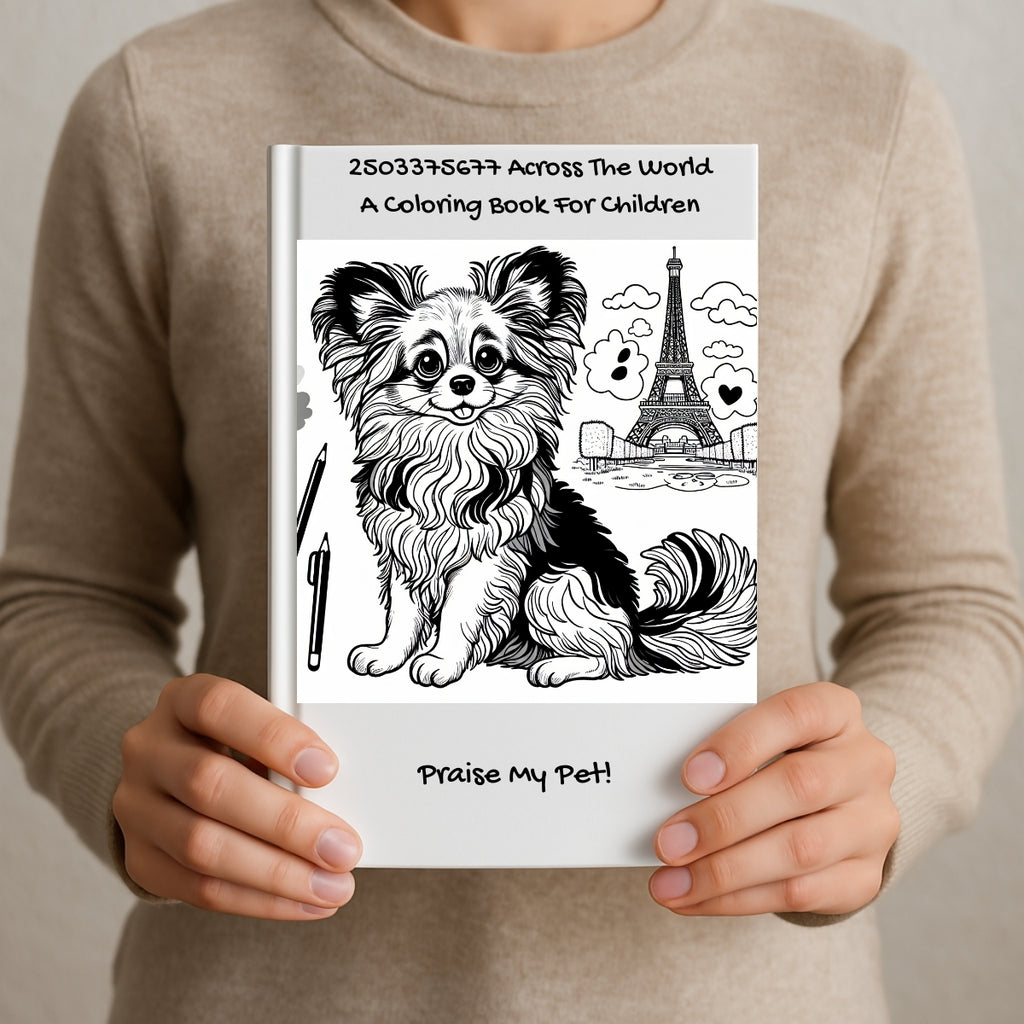 2503375677 Across The World: A Coloring Book For Children