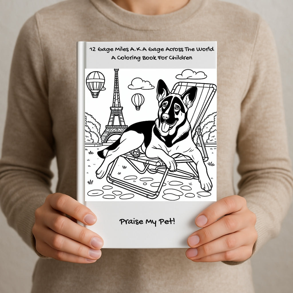 12  Gage Miles A.K.A  Gage Across The World: A Coloring Book For Children