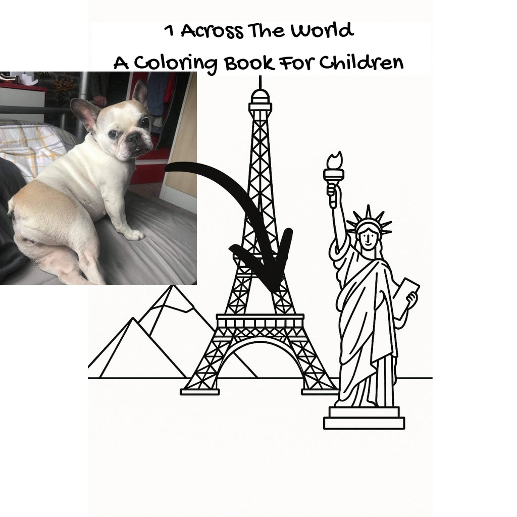 1 Across The World: A Coloring Book For Children