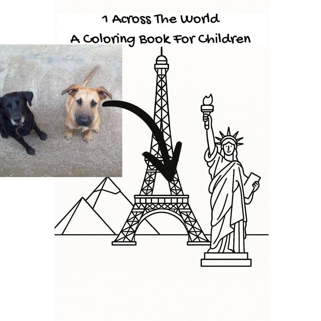1 Across The World: A Coloring Book For Children