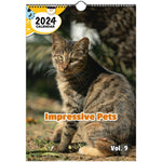 Impressive Pets Volume Nine: 2024 Wall Calendar (Published)