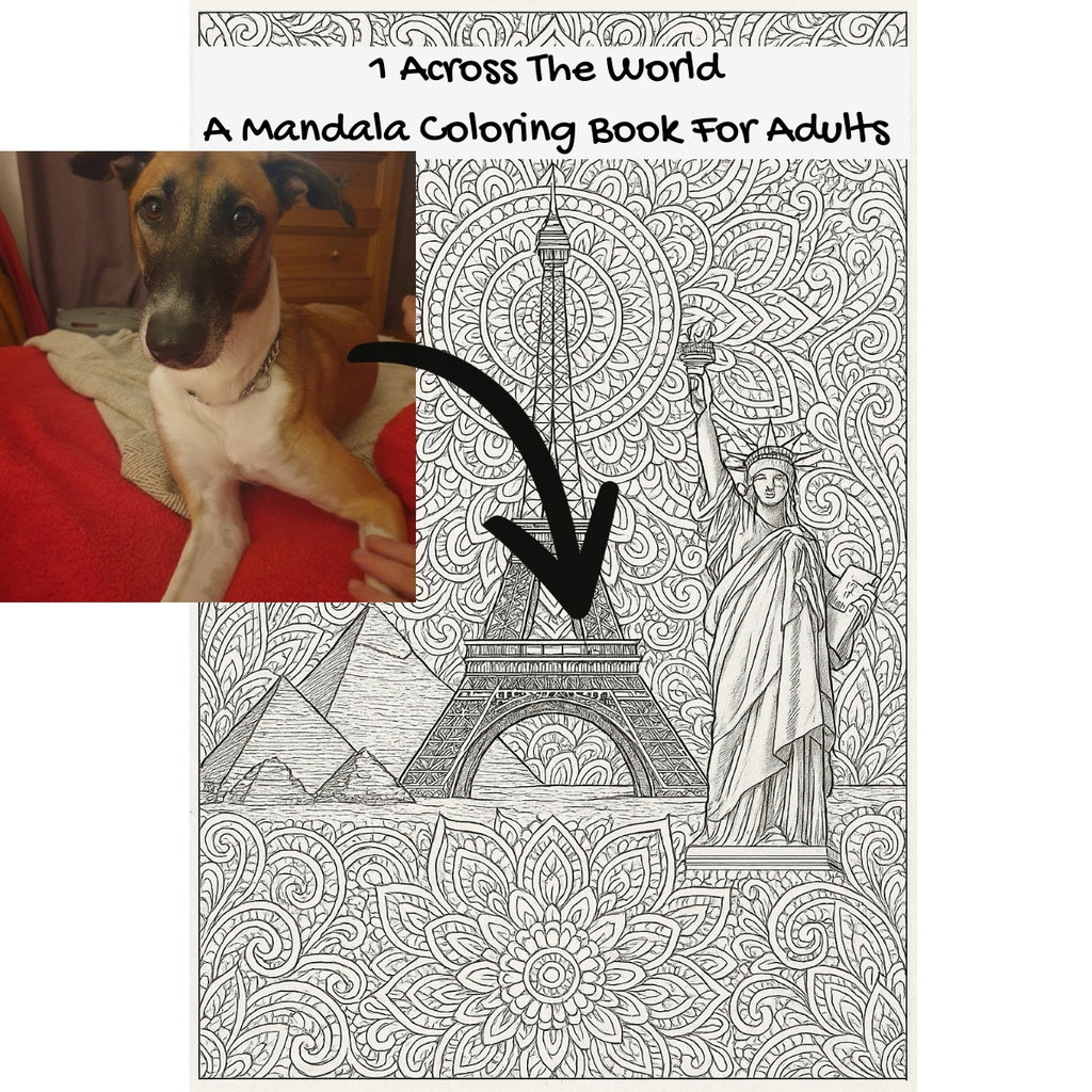 1 Across The World: A Mandala Coloring Book For Adults