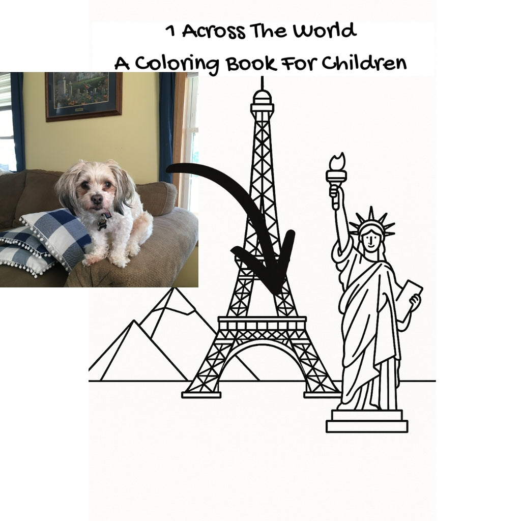 1 Across The World: A Coloring Book For Children