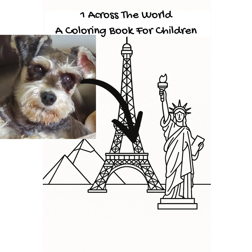 1 Across The World: A Coloring Book For Children