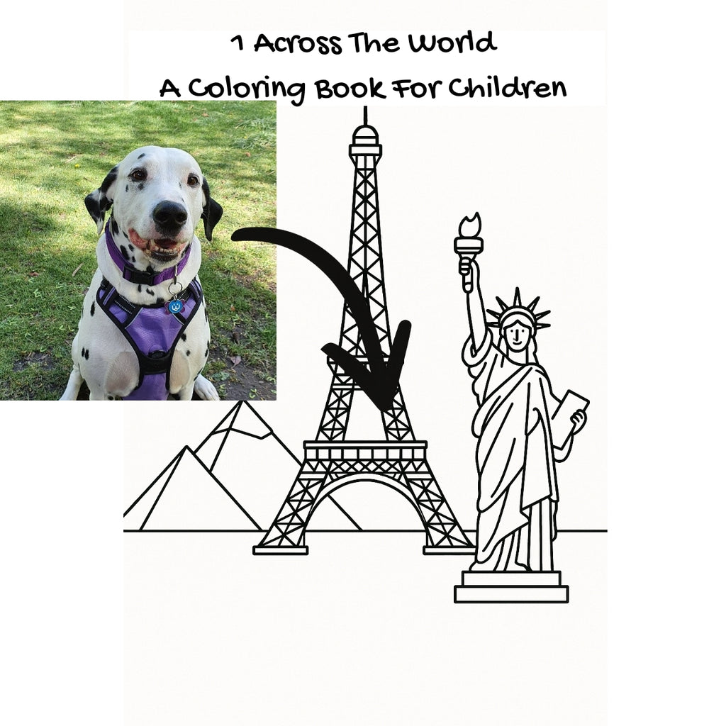 1 Across The World: A Coloring Book For Children