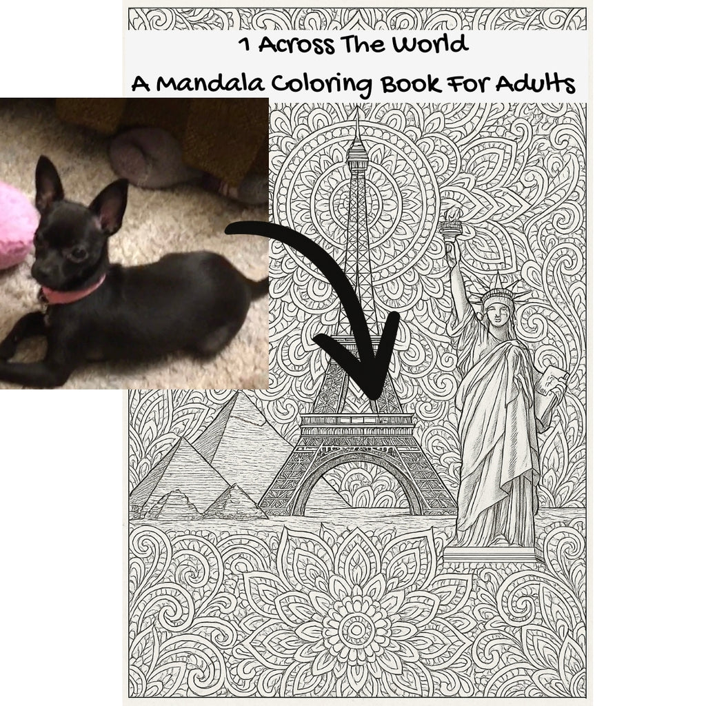 1 Across The World: A Mandala Coloring Book For Adults