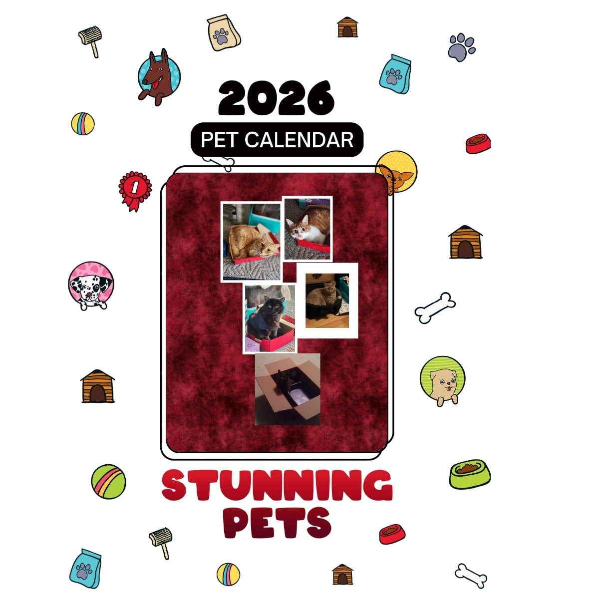 #LaneFab6 Headlines Stunning Pets: A 2026 Pet Calendar