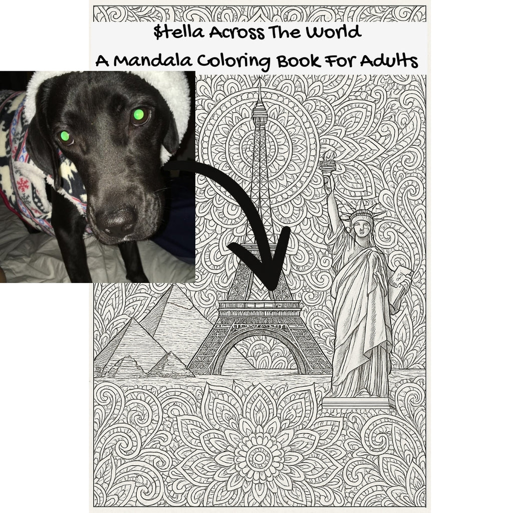 $tella Across The World: A Mandala Coloring Book For Adults