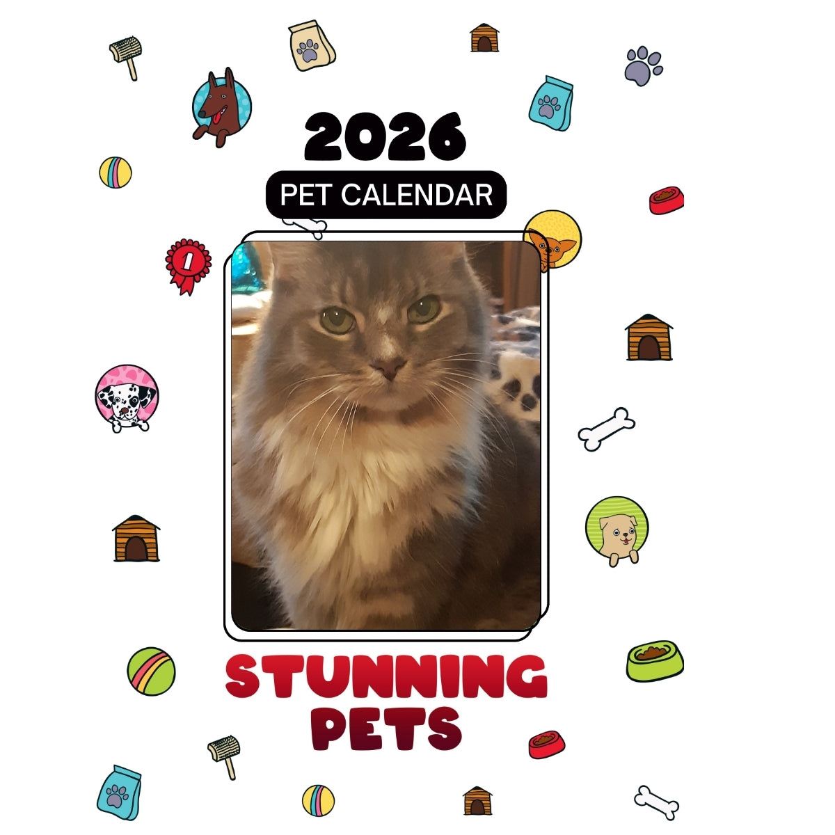 1 Headlines Stunning Pets: A 2026 Pet Calendar