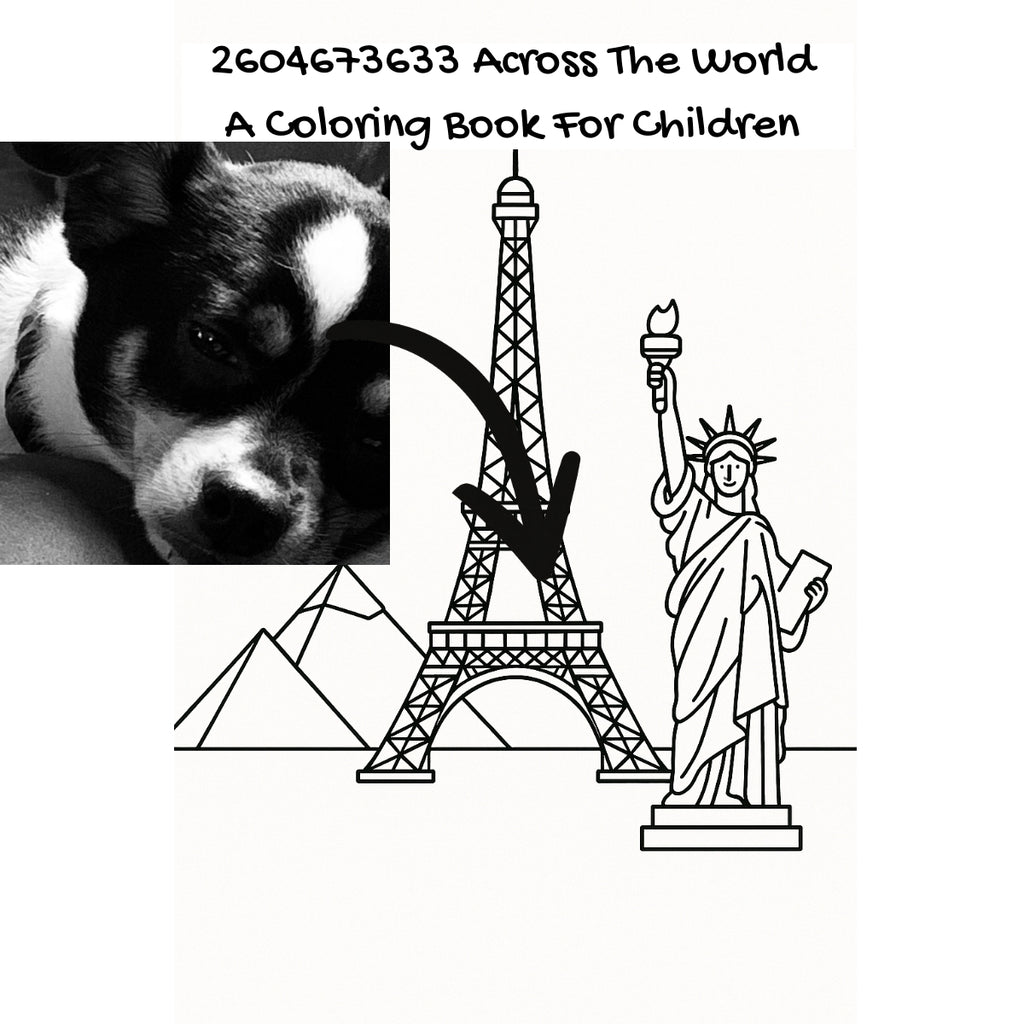 2604673633 Across The World: A Coloring Book For Children