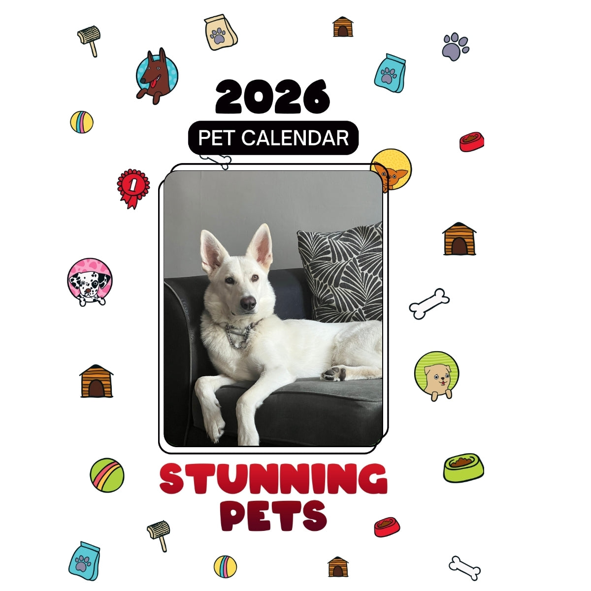 Gem Headlines Stunning Pets: A 2026 Pet Calendar