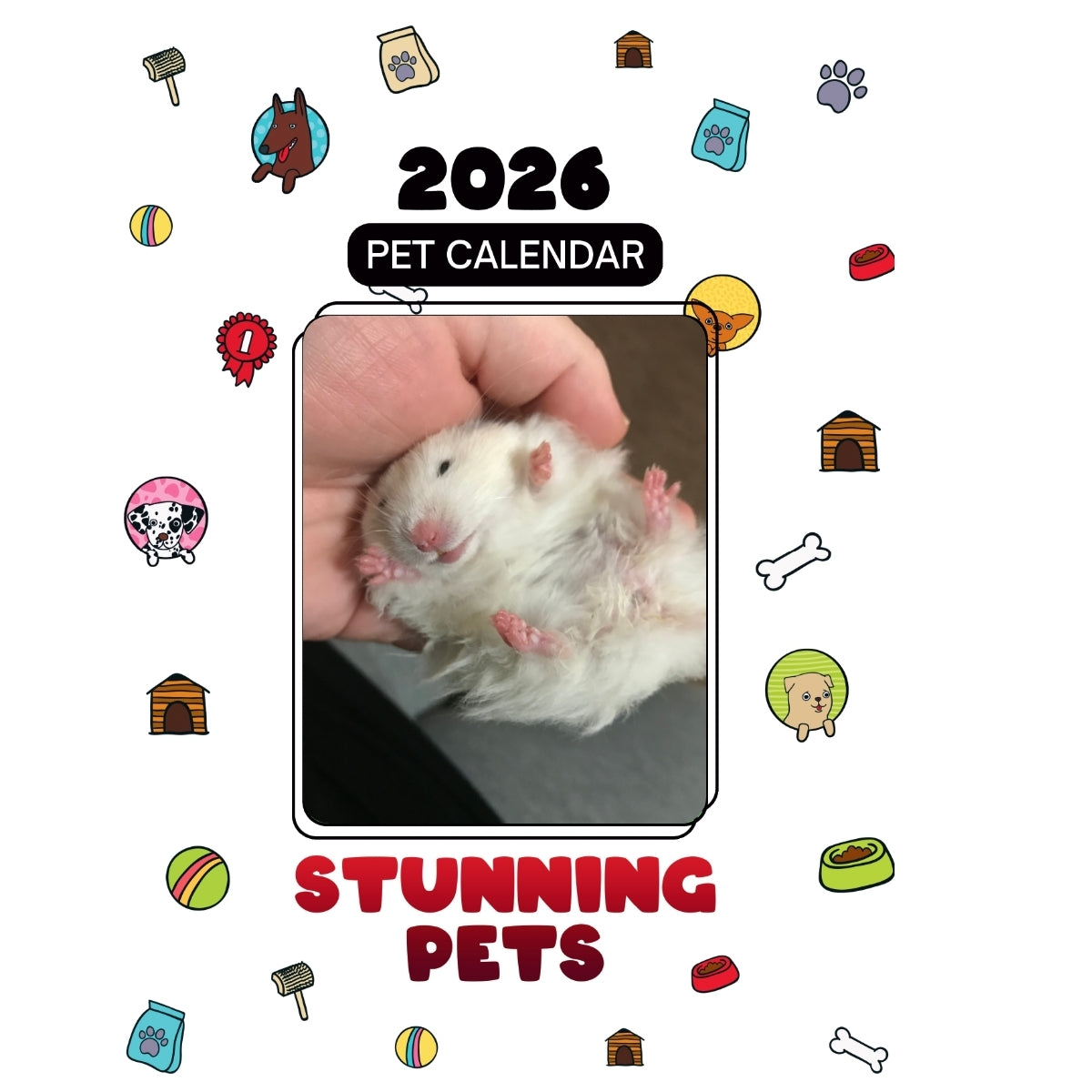 Hamster Headlines Stunning Pets: A 2026 Pet Calendar