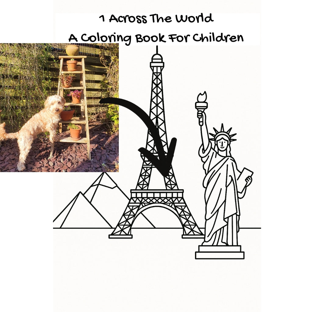 1 Across The World: A Coloring Book For Children