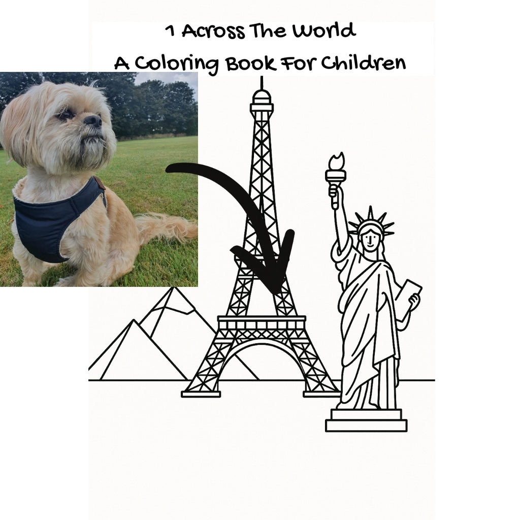 1 Across The World: A Coloring Book For Children