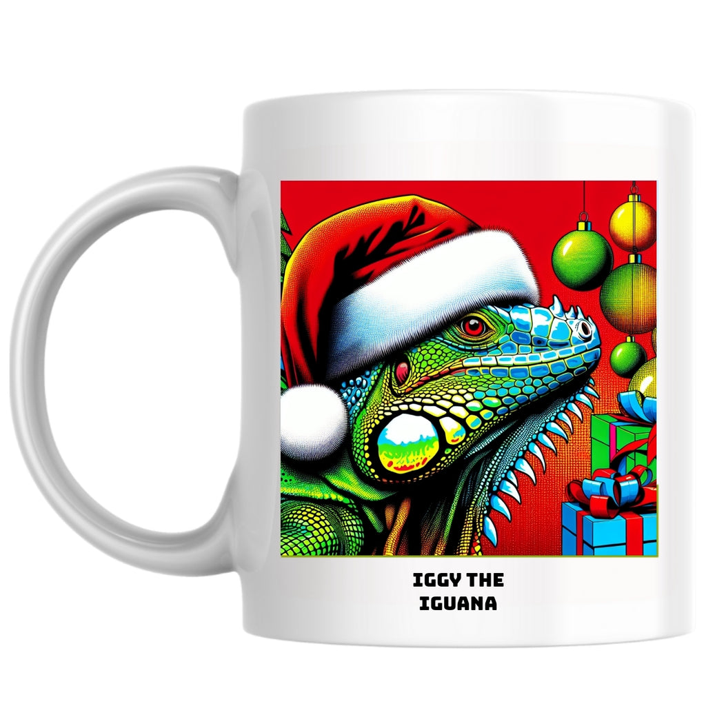 Iggy the Iguana the Magnificent: Pop Art Coffee Mug