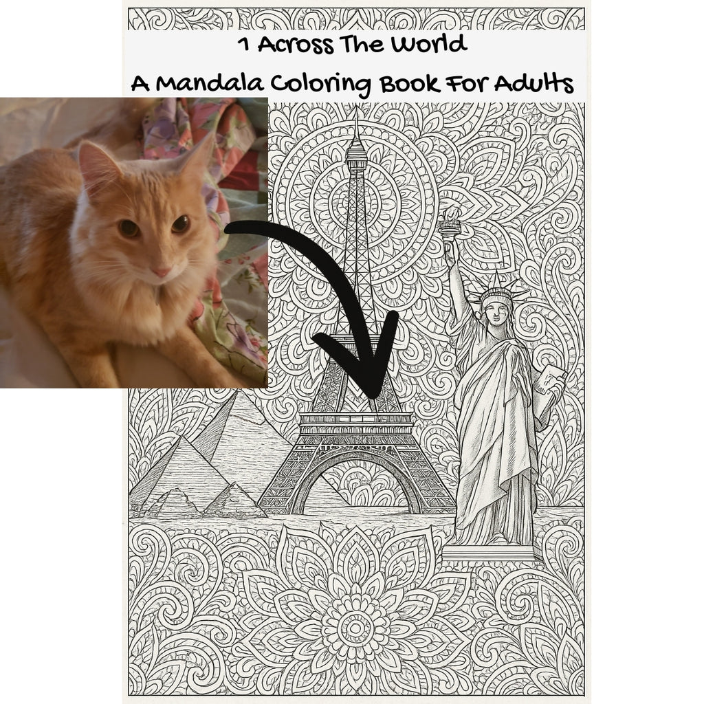 1 Across The World: A Mandala Coloring Book For Adults