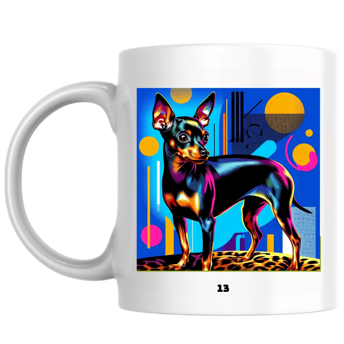 13 the Magnificent: Pop Art Coffee Mug
