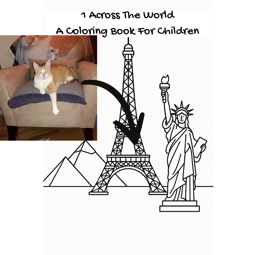 1 Across The World: A Coloring Book For Children