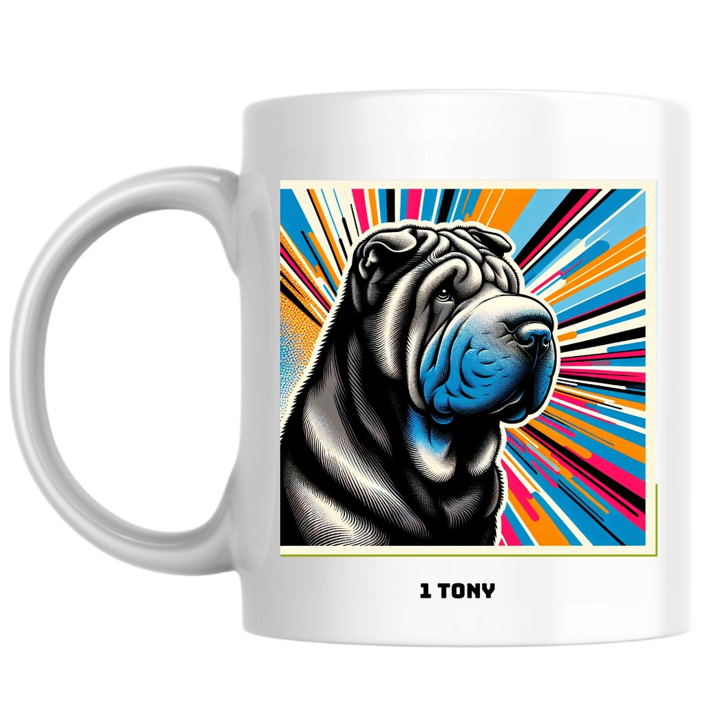 1 Tony the Magnificent: Pop Art Coffee Mug