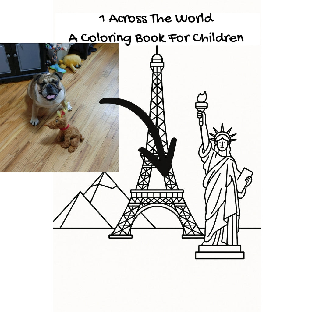 1 Across The World: A Coloring Book For Children