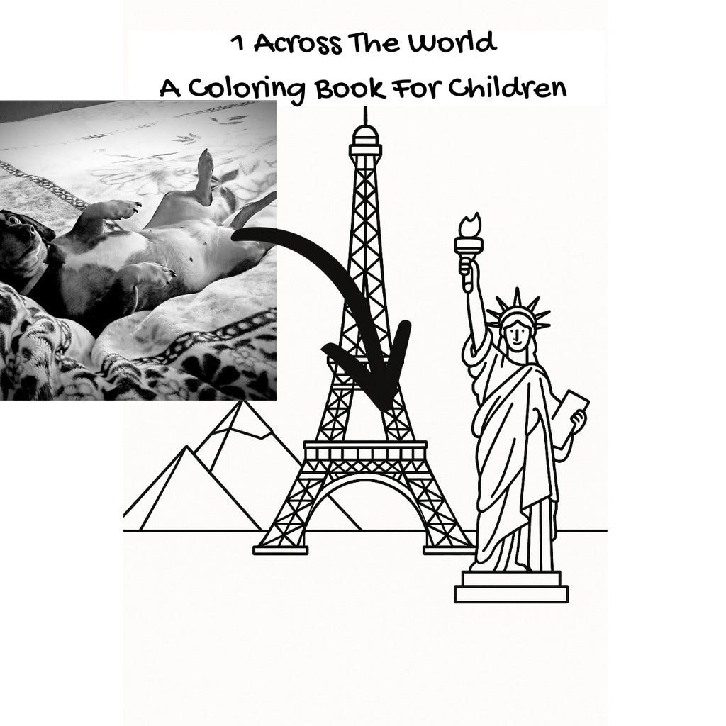 1 Across The World: A Coloring Book For Children