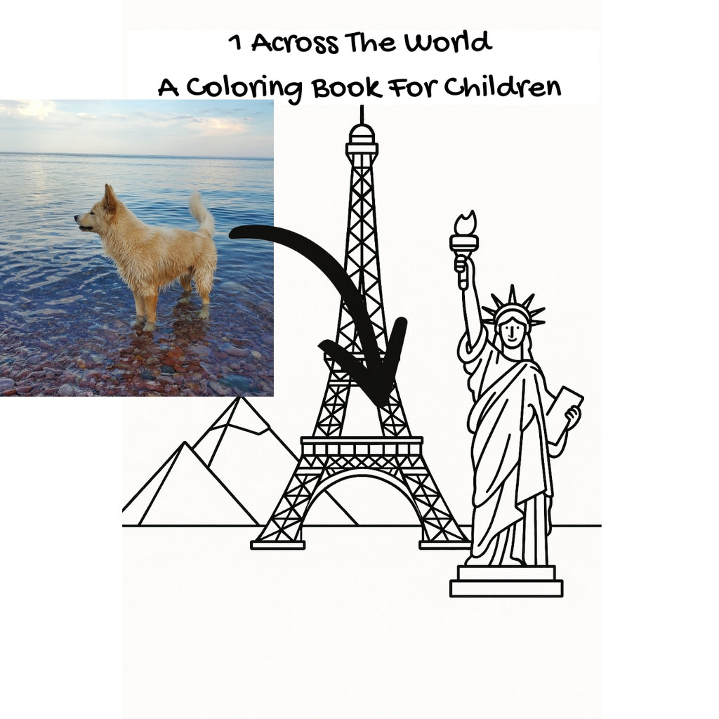 1 Across The World: A Coloring Book For Children