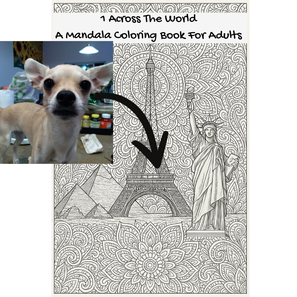 1 Across The World: A Mandala Coloring Book For Adults