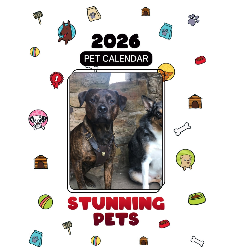 2 Headlines Stunning Pets: A 2026 Pet Calendar