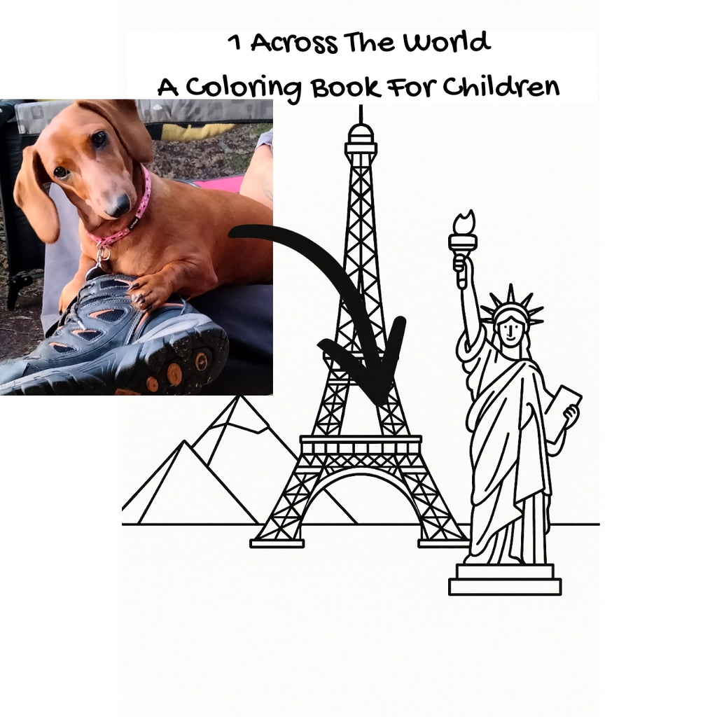 1 Across The World: A Coloring Book For Children