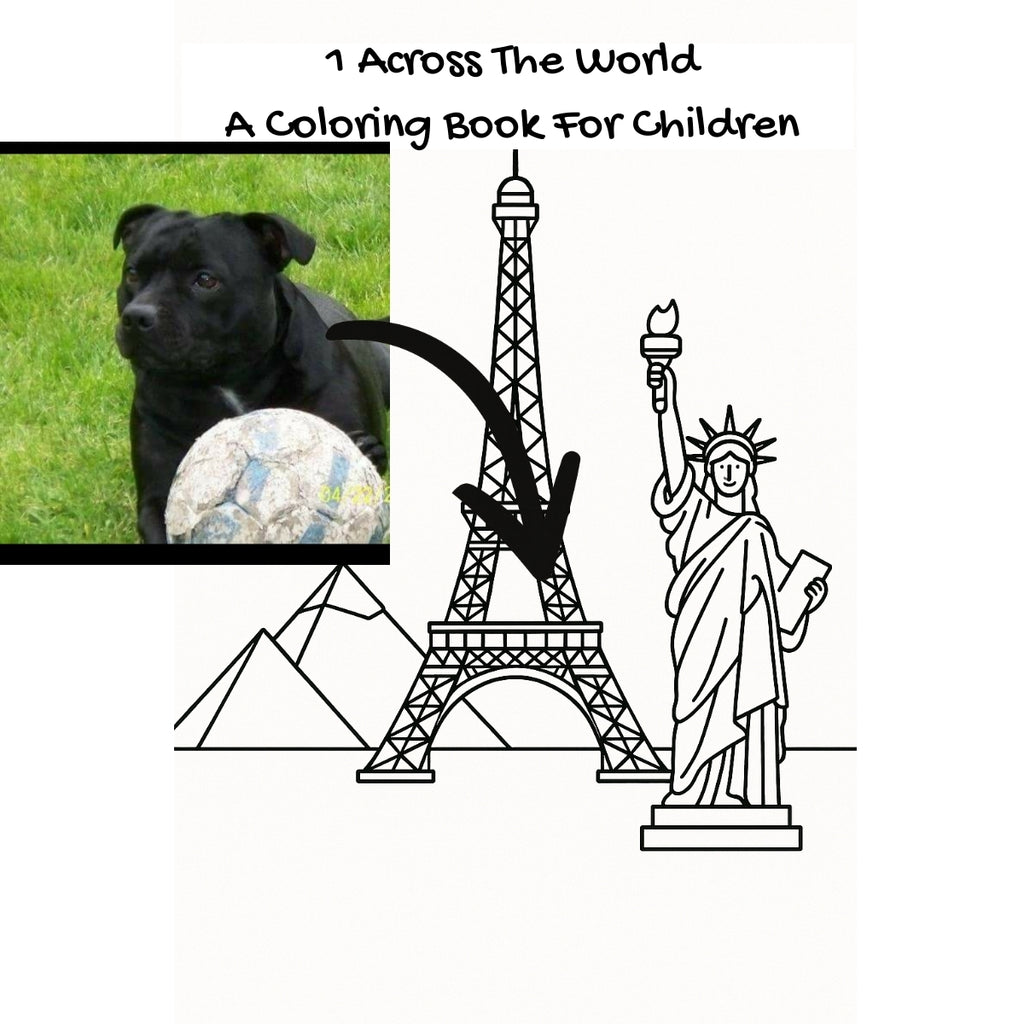 1 Across The World: A Coloring Book For Children