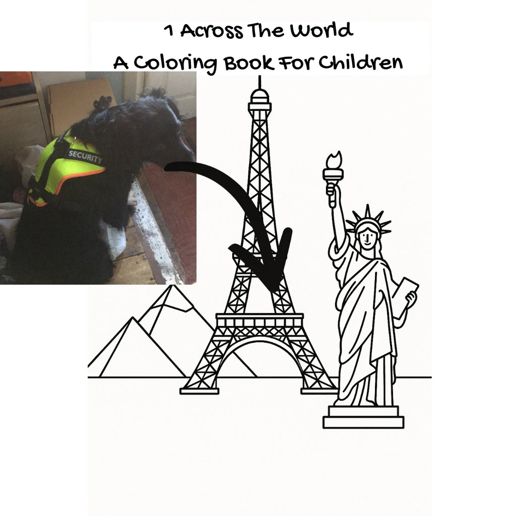 1 Across The World: A Coloring Book For Children
