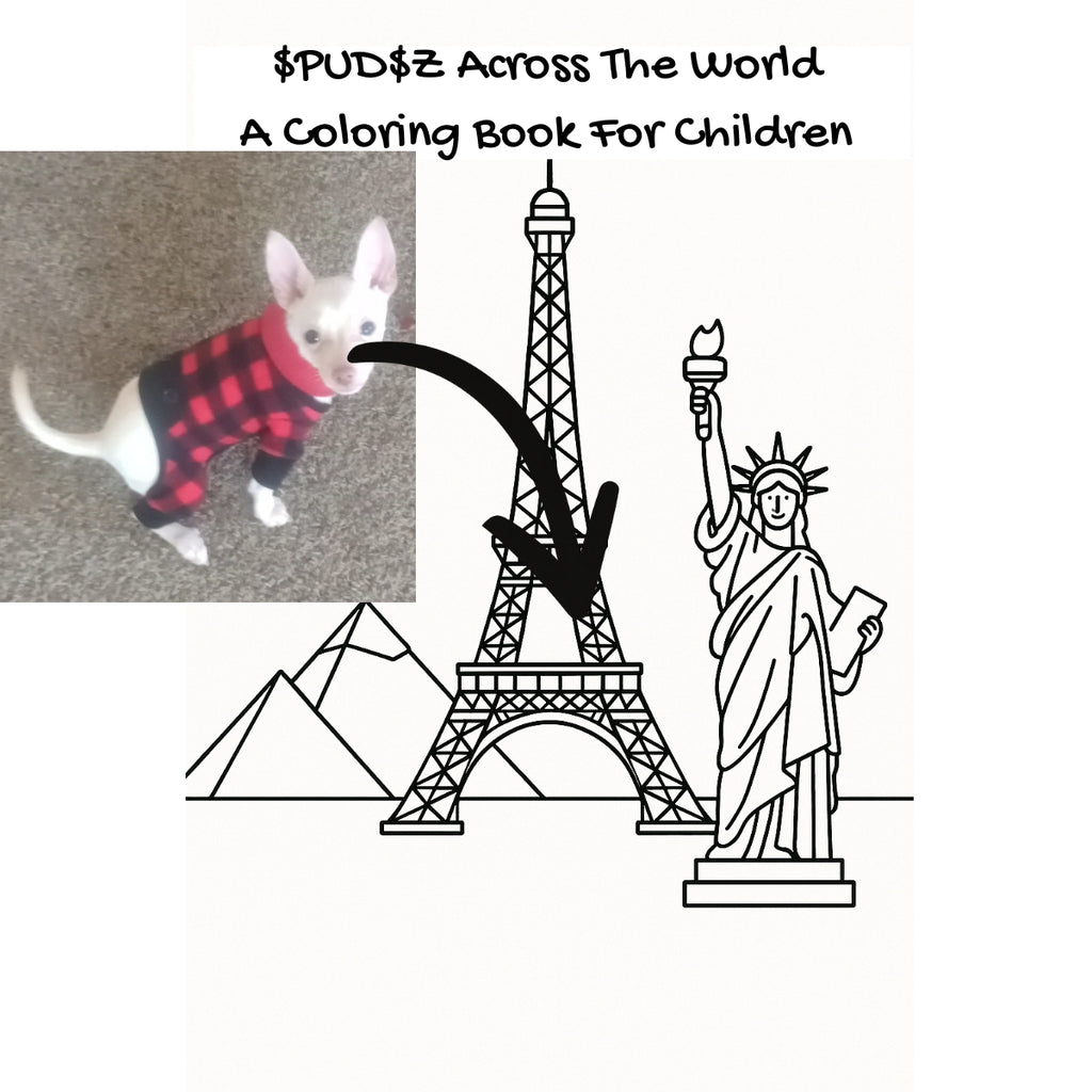 $PUD$Z Across The World: A Coloring Book For Children