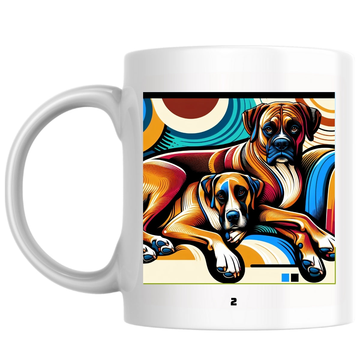 2 the Magnificent: Pop Art Coffee Mug