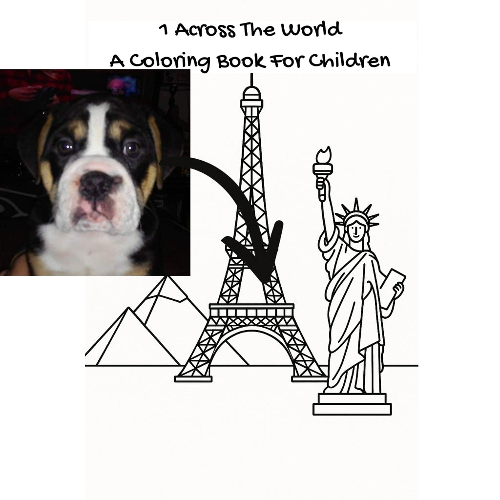 1 Across The World: A Coloring Book For Children