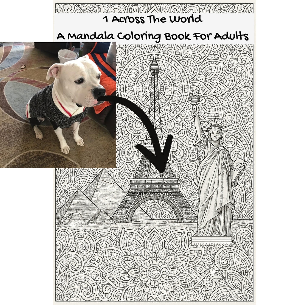 1 Across The World: A Mandala Coloring Book For Adults